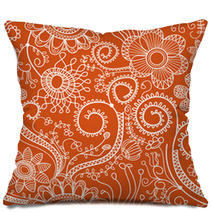 Floral Seamless Pattern Pillows 29560143