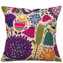 Floral Spring Pattern Pillows 61970870
