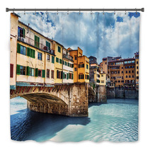 Florence, Bridge And Arno River Bath Decor 56807257