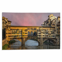 Florence Ponte Vecchio Sunset View Rugs 63238069