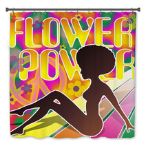 Flower Power Bath Decor 6965332
