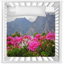 Flowers And Mountains Nursery Decor 66595881