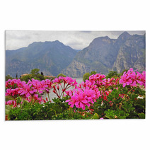 Flowers And Mountains Rugs 66595881