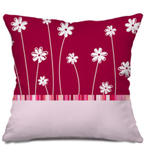 Flowers Background Pillows 38709303