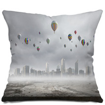 Flying Balloons Pillows 67995022