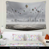 Flying Balloons Wall Art 67995022