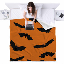 Flying Bats Blankets 68765680