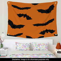 Flying Bats Wall Art 68765680