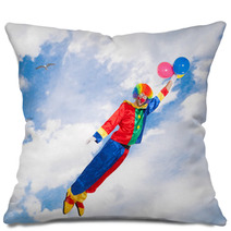 Flying Clown Pillows 59191771
