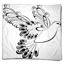 Flying Dove Blankets 46992662