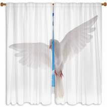 Flying Dove Window Curtains 61403393