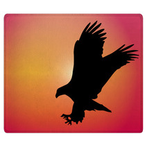 Flying Eagle Sunset Rugs 70902082