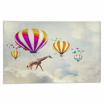 Flying Giraffe Rugs 61104094