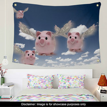 Flying Pigs Wall Art 12258683