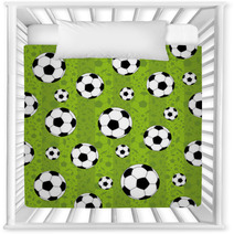 Football Pattern For Seamless Background Nursery Decor 104918851