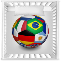 Football World Cup Soccer Ball Nursery Decor 66361206