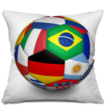 Football World Cup Soccer Ball Pillows 66361206