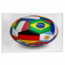 Football World Cup Soccer Ball Rugs 66361206