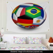 Football World Cup Soccer Ball Wall Art 66361206