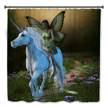 Forest Fairy And Unicorn Bath Decor 63591288