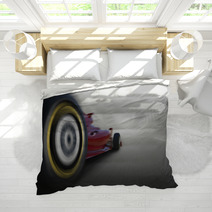 Formula One Car Speeding Bedding 87297766