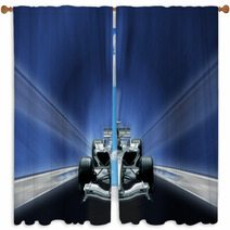 Formula One, Speed Concept Window Curtains 2612195