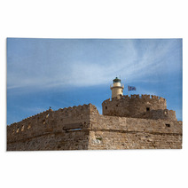 Fort Saint Nicolas Rhodes, Greece Rugs 66070496