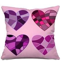 Four Hearts Pillows 64135655