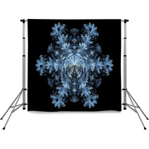 Fractal - Snowflake Backdrops 55636827
