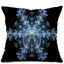 Fractal - Snowflake Pillows 55636827