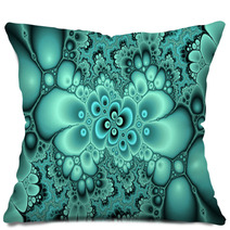 Fractal - The Beauty Of The Gemstone - Malachite. Pillows 53940863