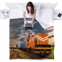 Freight Train Blankets 60557204