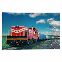 Freight Train Rugs 55935505