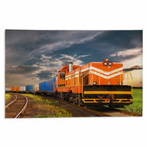 Freight Train Rugs 60557204