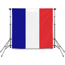 French Flag Plain Solid Colors Backdrops 55935413