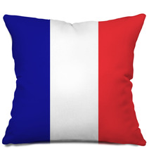 French Flag Plain Solid Colors Pillows 55935413