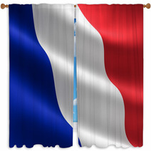 French Flag Window Curtains 59154887