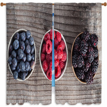 Fresh Red Fruit Window Curtains 63162757