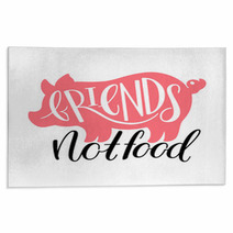 Friends Not Food Rugs 174236867