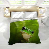 Frog Peeking Out Bedding 6748285