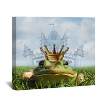 Frog Prince Castle Concept Wall Art 67473745