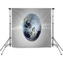 Frozen Globe Backdrops 48071084