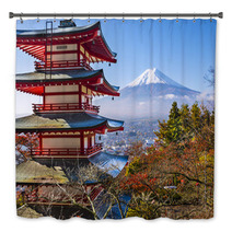 Fuji And Pagoda Bath Decor 61562955