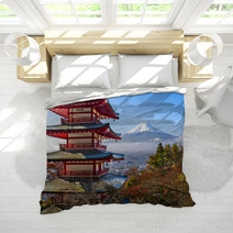 Fuji And Pagoda Bedding 61562955