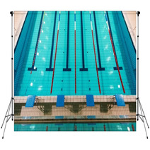 Full Size Swimming Pool Backdrops 111122223