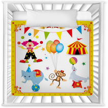 Fun Circus Set Nursery Decor 29793624