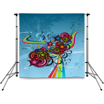 Funky Colour Abstract Backdrops 5390646