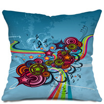 Funky Colour Abstract Pillows 5390646