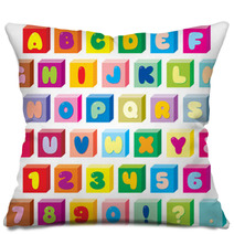 Funny Children’s Font Pillows 1602256