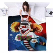 Funny Clown Blankets 10669716